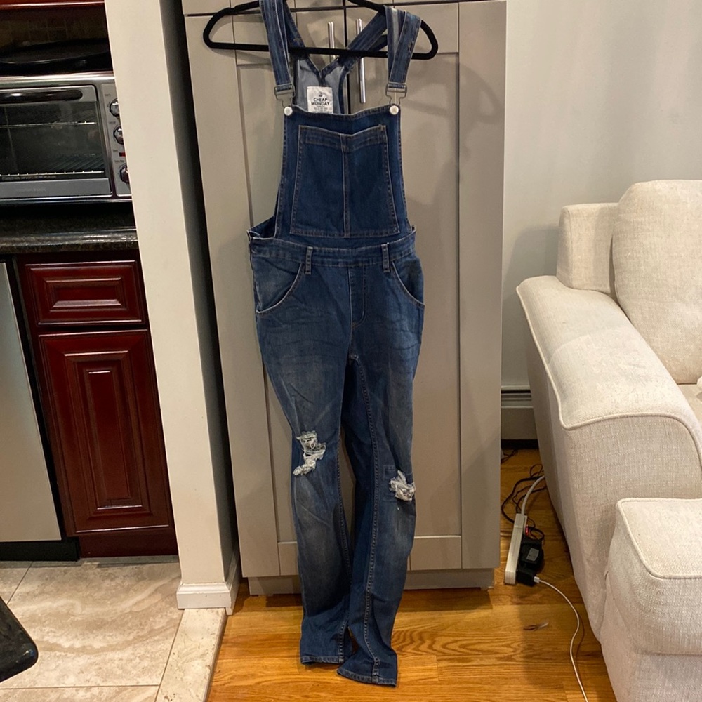 Cheap Monday denim overalls